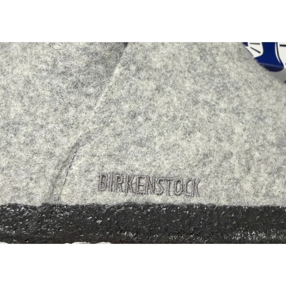 Birkenstock Andermatt 80% Wool Felt Booties Gray Men’s Size 8 Women’s 10 NIB